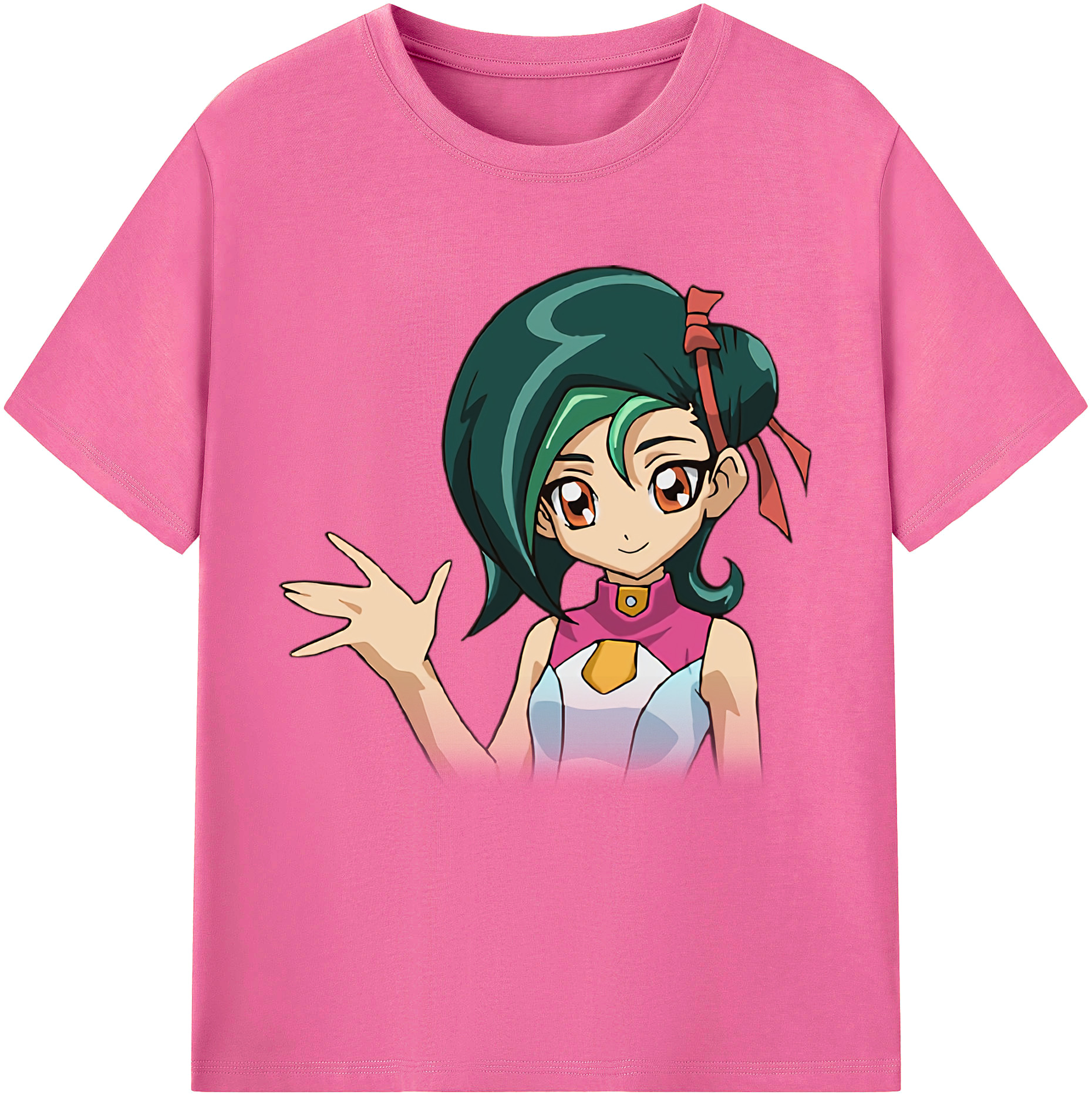 （画像用） 遊☆戯☆王 Yu-Gi-Oh! レディースカジュアルプリントTシャツ（綿100％）